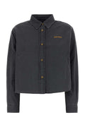 Camisa de chambray Miu Miu — Gris