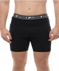 Diesel Moisture-Wicking Sport Bike Shorts — Black