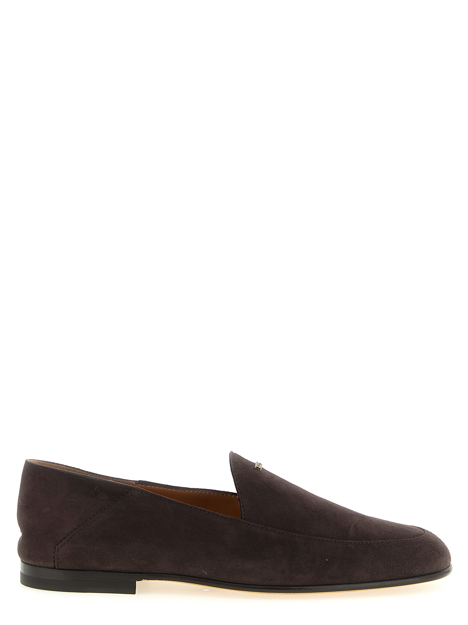 Tod's Goat Suede Loafer — Brown