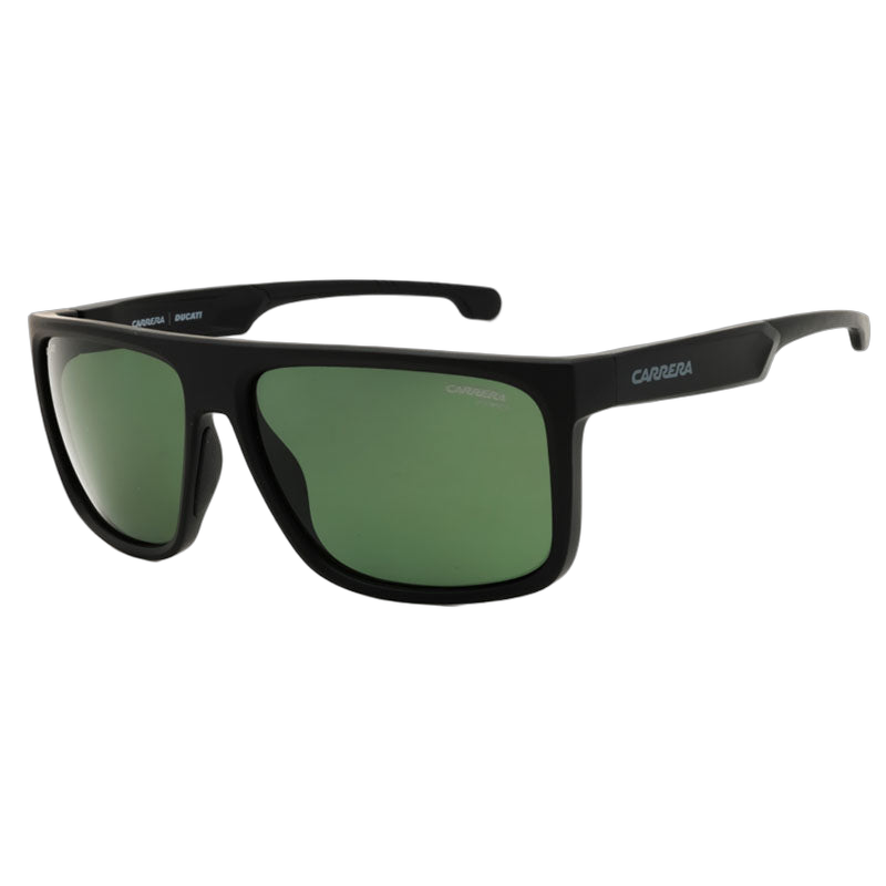 Carrera Ducati Green-Lens Sunglasses — Black