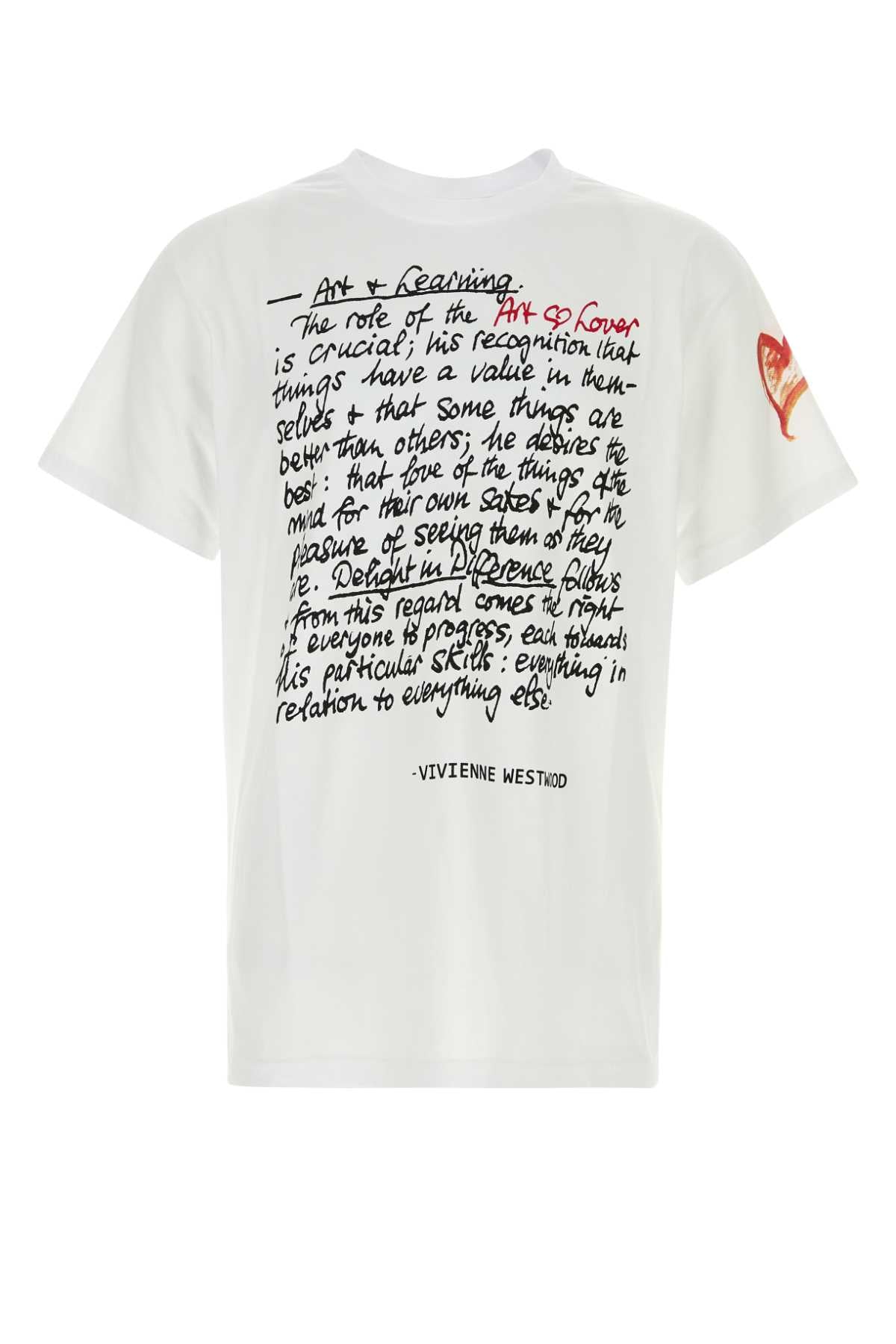 Vivienne Westwood Heart T-Shirt — White