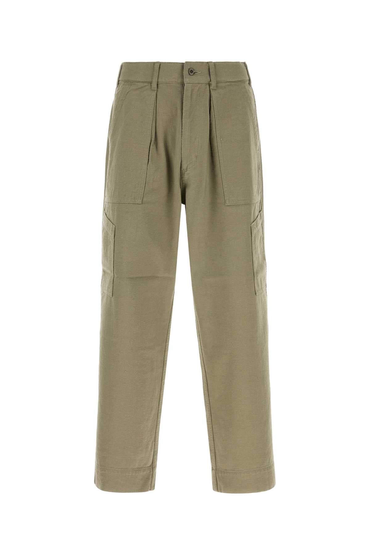 Nanamica Cotton Trousers — Beige
