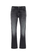 Seven For All Mankind Straight Jeans — Black
