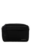 Givenchy Quilted Nylon Shoulder Bag — Black