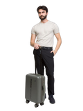 Momo Design Travel Trolley Bag — Green