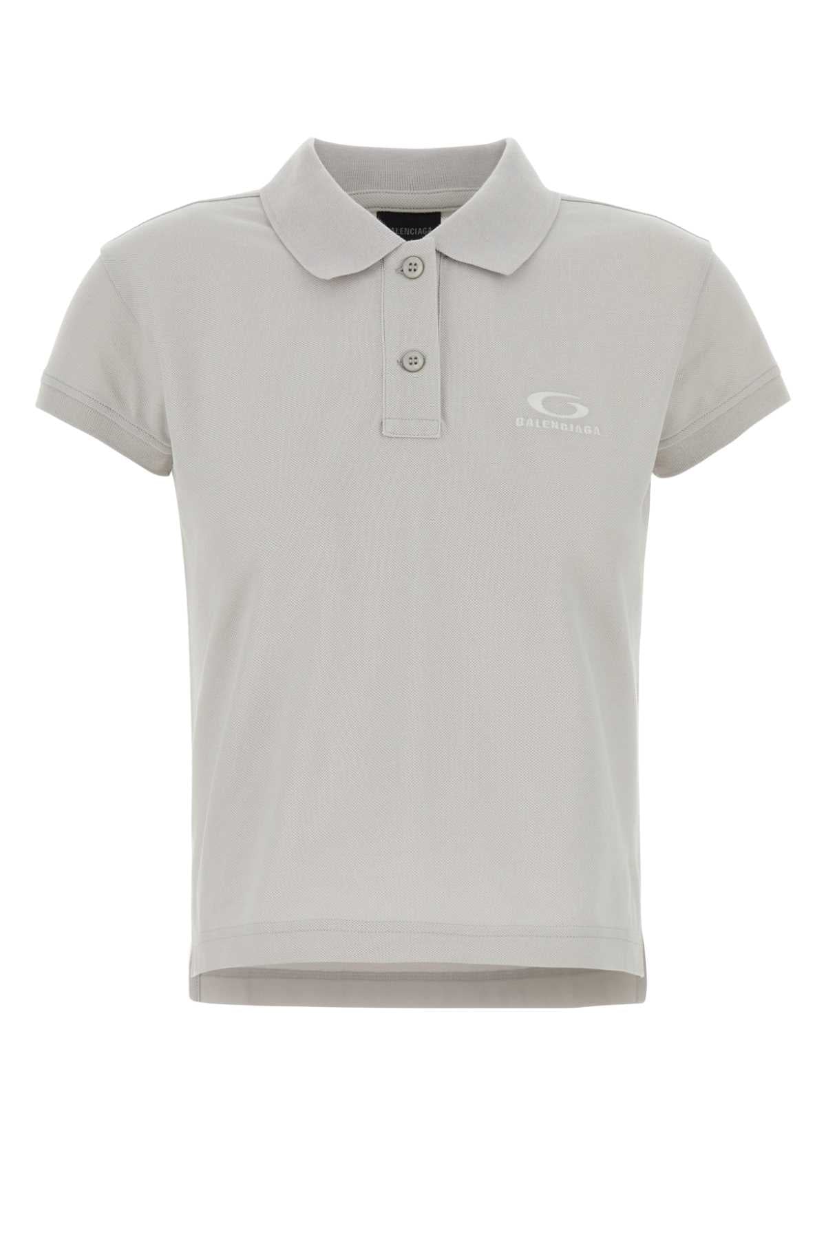 Balenciaga Cotton Polo — White