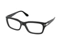 Persol 0PO3301V Acetate Rectangular Eyeglasses — Black