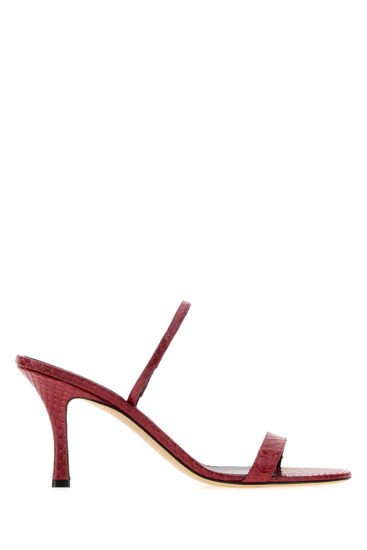 The Row Ella Slingback Sandal — Red