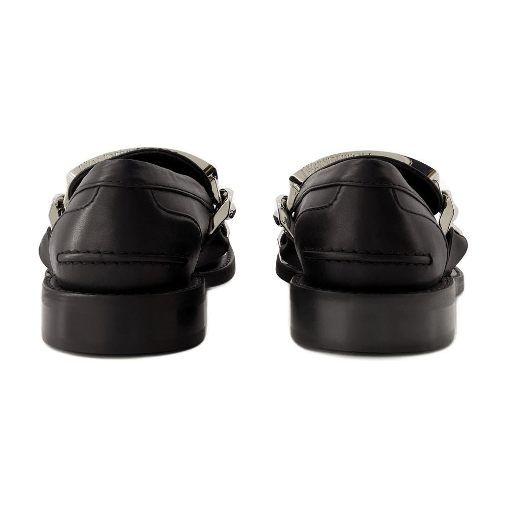 J.W. Anderson Leather Loafer — Black