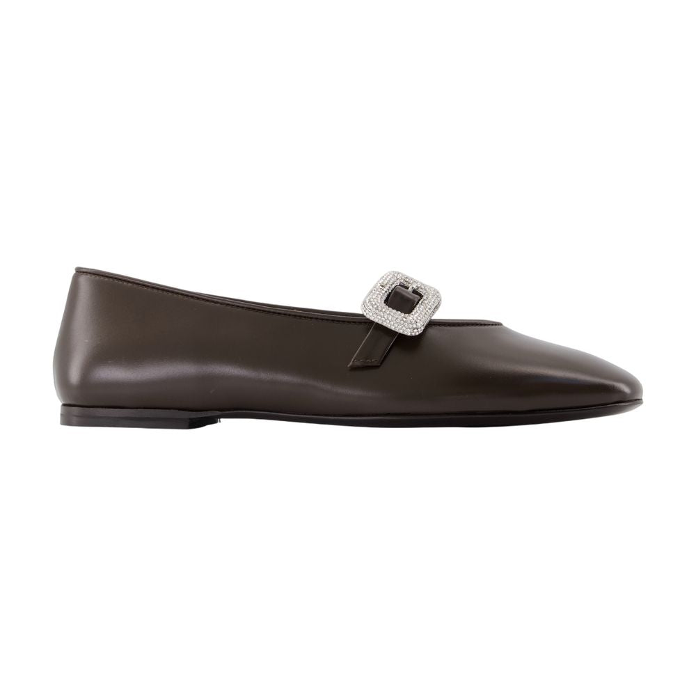 Giuseppe Zanotti Georgia Flat — Brown