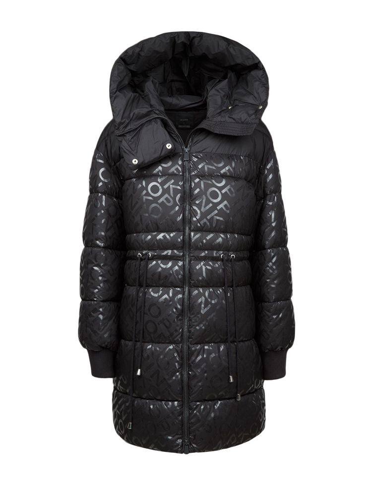Pinko Quilted Puffer Down Jacket — Black