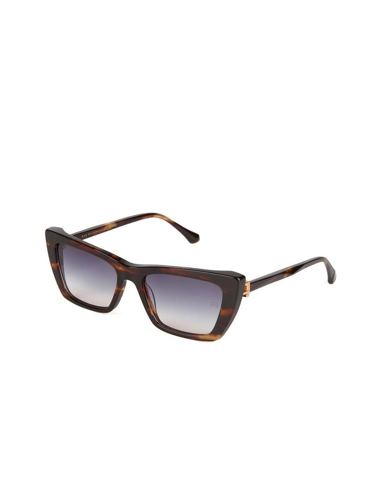 Ana Hickmann AH9517 Tortoise Acetate Cat-Eye Sunglasses — Tortoise