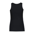 Courreges Ribbed Cotton Tank Top — Black