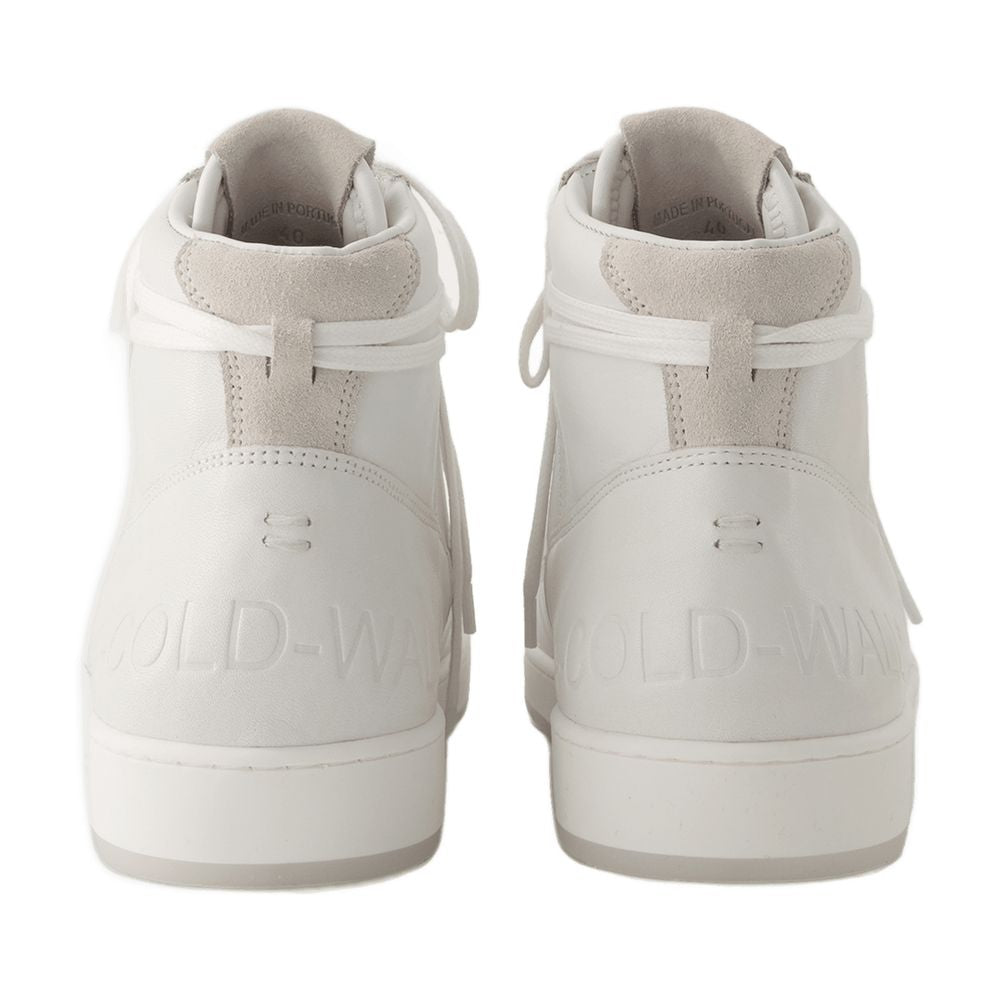 A Cold Wall Luol High-Top Sneaker — White