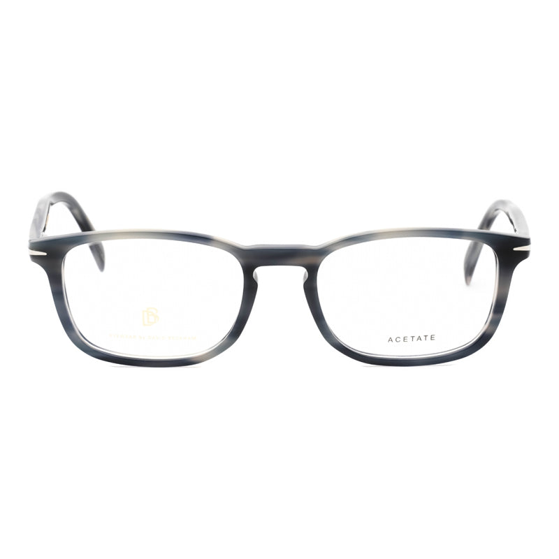 David Beckham DB102702W800 Rectangle Full Rim Eyeglasses — Gray
