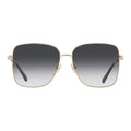 Jimmy Choo Gradient Lens Sunglasses — Gold