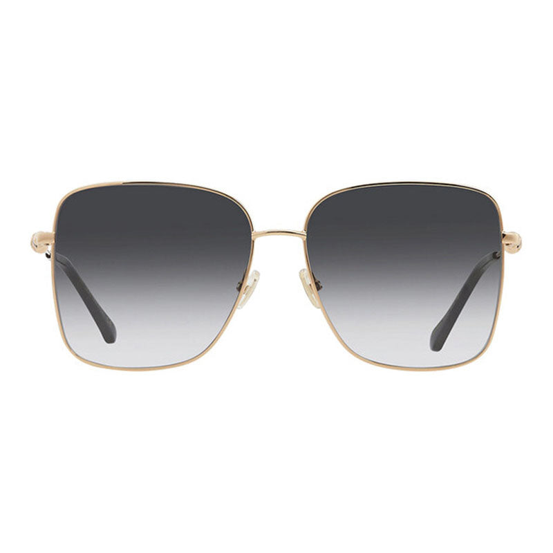 Jimmy Choo Gradient Lens Sunglasses — Gold