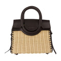 Staud Maude Mini Top Handle Bag — Beige