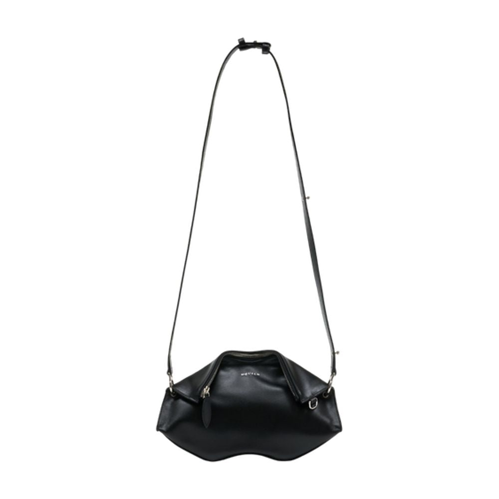 Alexander McQueen Manta Clutch — Black