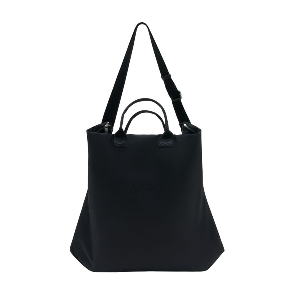A.P.C. Backtage Crossbody Bag — Black