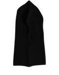 Dolce & Gabbana HAT10068 Virgin Wool Ribbed Knit Winter Hat — Black