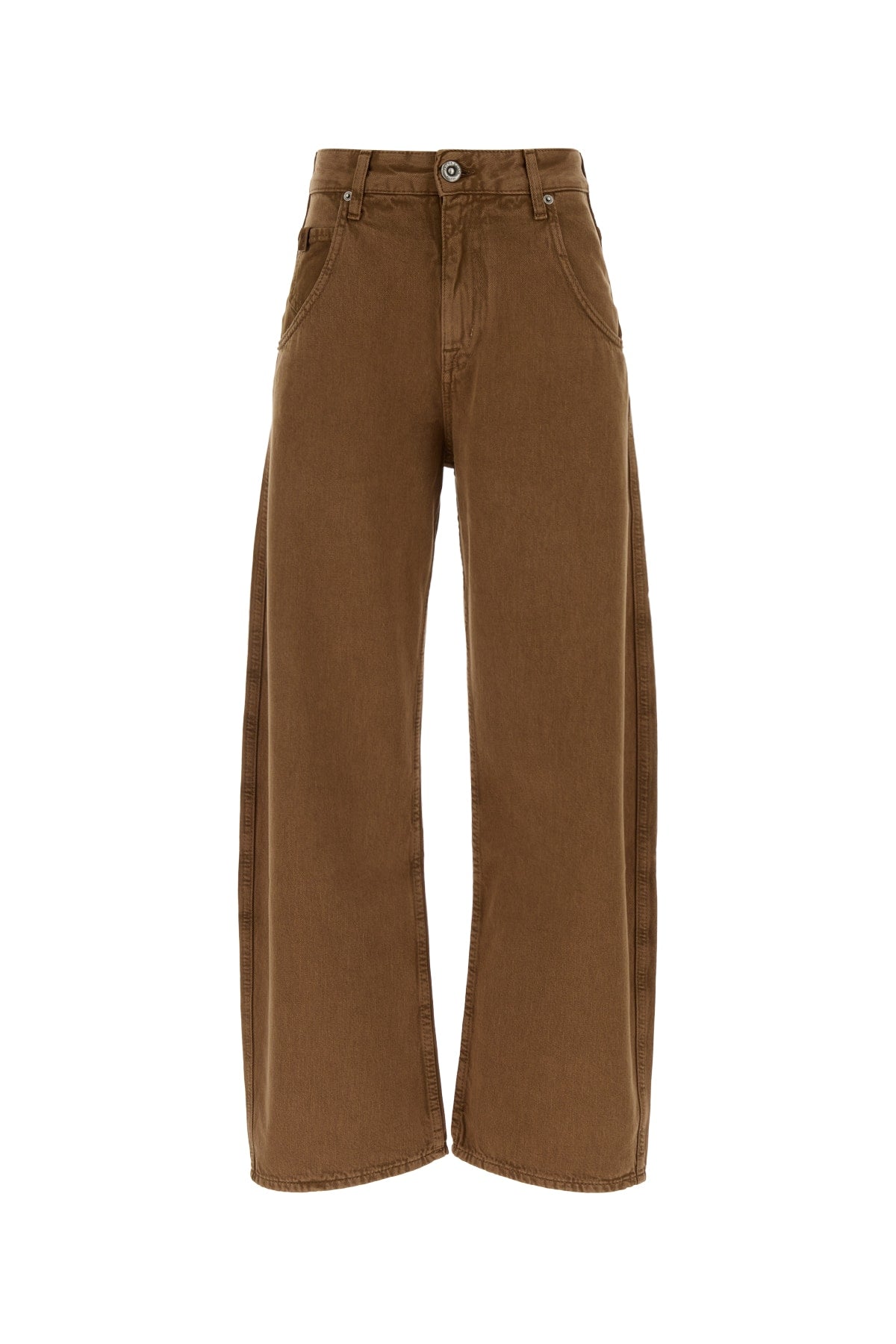 Jacob Cohen Five-Pocket Denim Jeans — Brown