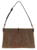 Etro Talk Clutch — Brown