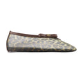 Ganni Jenny Ballerina Flat — White