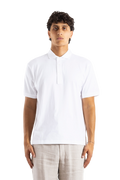 Handvaerk Pima Cotton Polo — White
