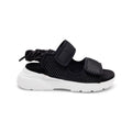 Hogan Touch-Strap Chunky Sandals — Black