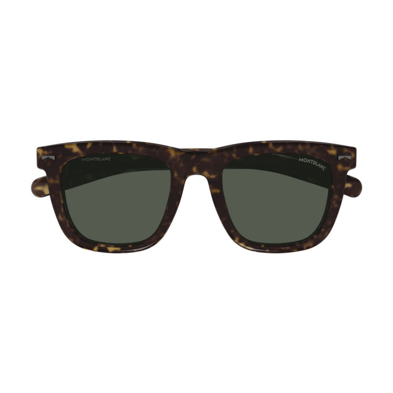 Montblanc MB0226S007 Tortoiseshell Acetate Sunglasses — Brown