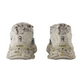 Balenciaga Distressed Chunky Runner Sneaker — White