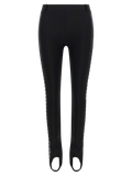 Moschino Stretch Lycra Leggings — Black
