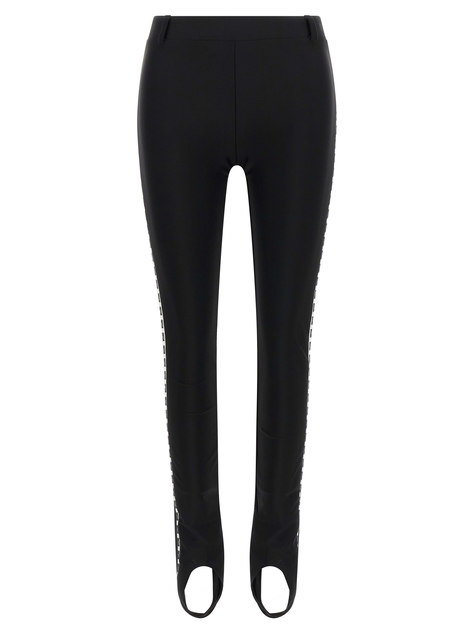 Moschino Stretch Lycra Leggings — Black