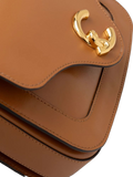 Coccinelle C-Me Crossbody Bag — Brown