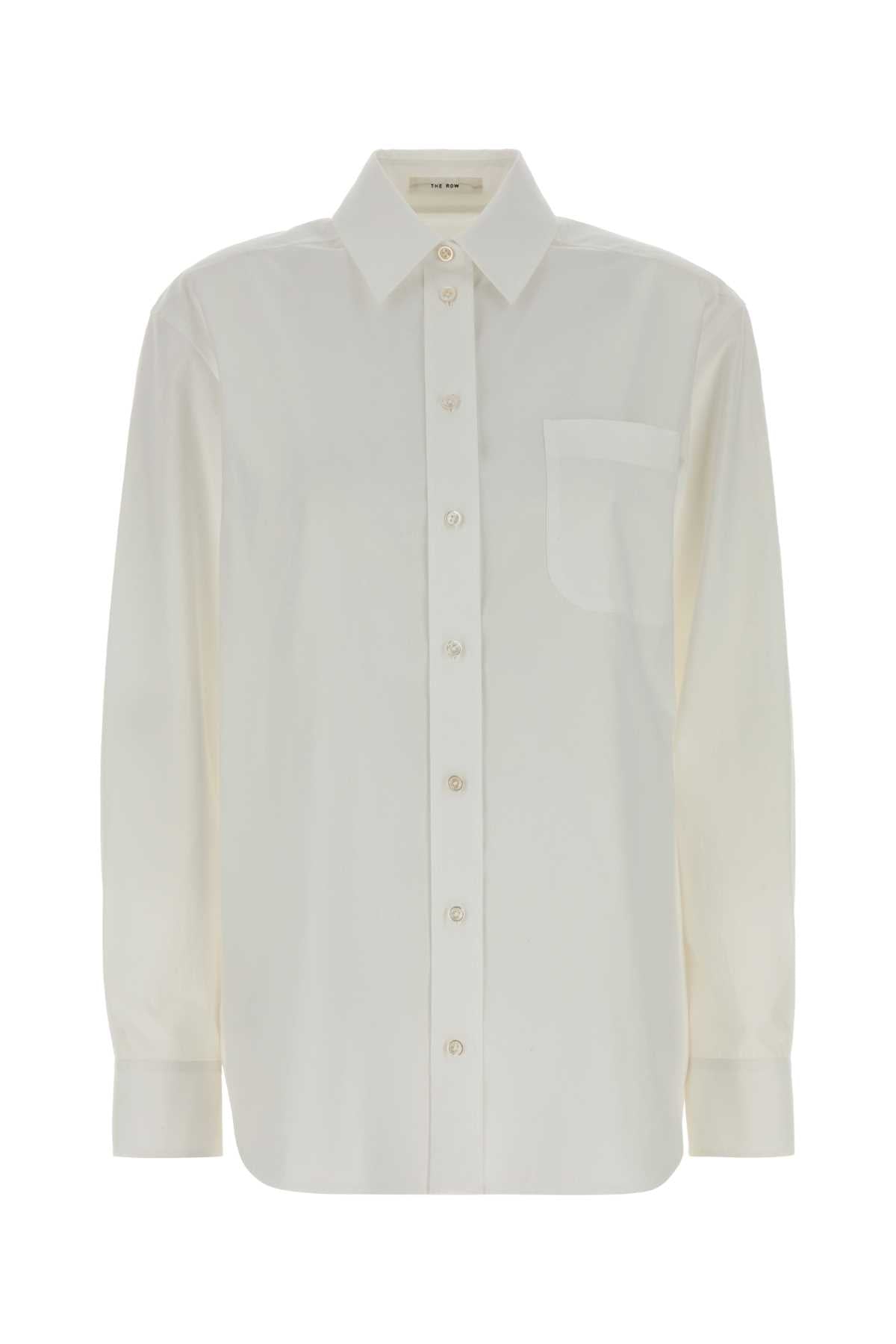 The Row Gavina Shirt — White