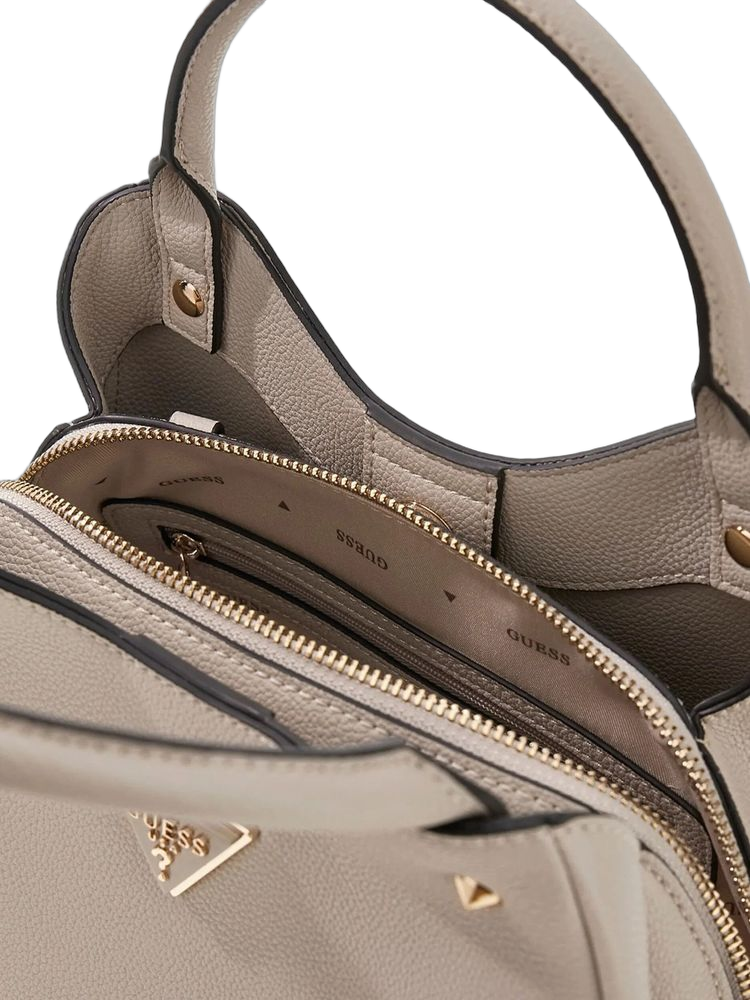 Guess Meridian II Shoulder Bag — Taupe