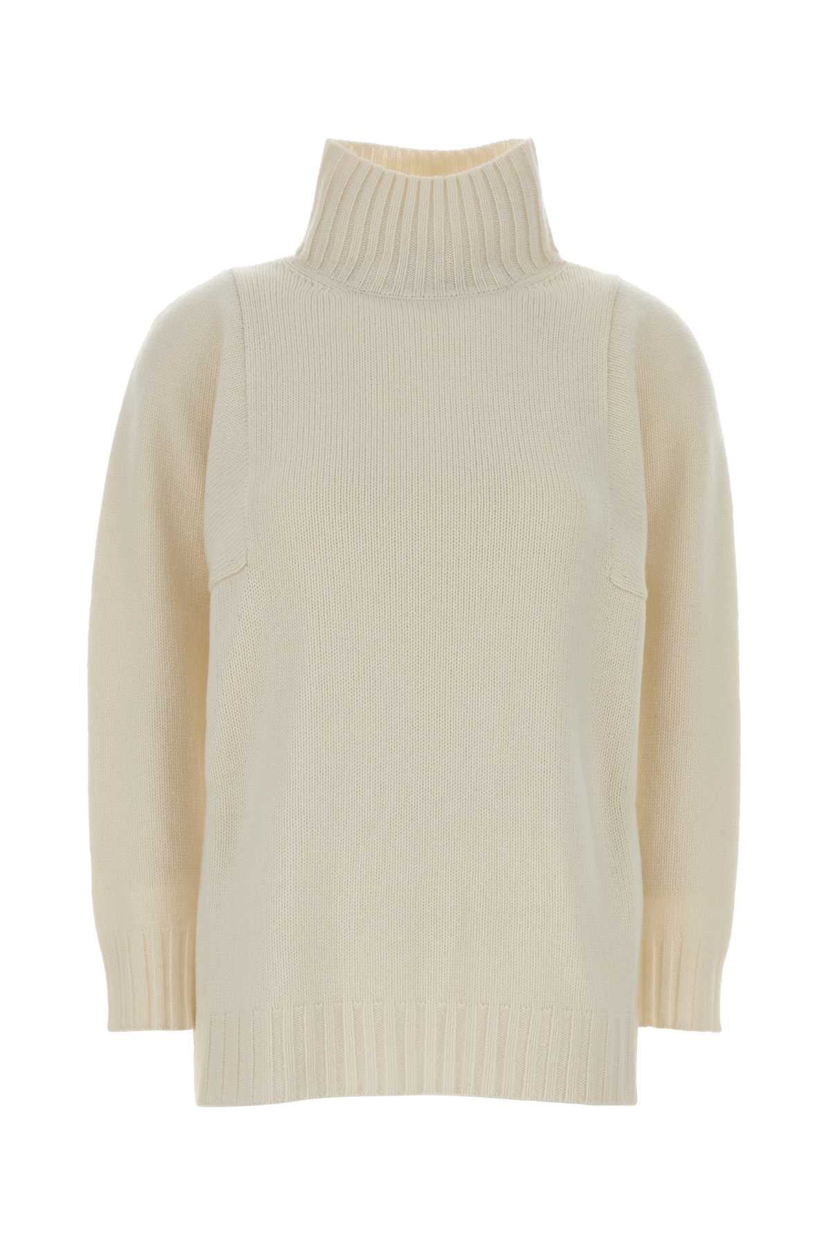 Max Mara Sweater — White