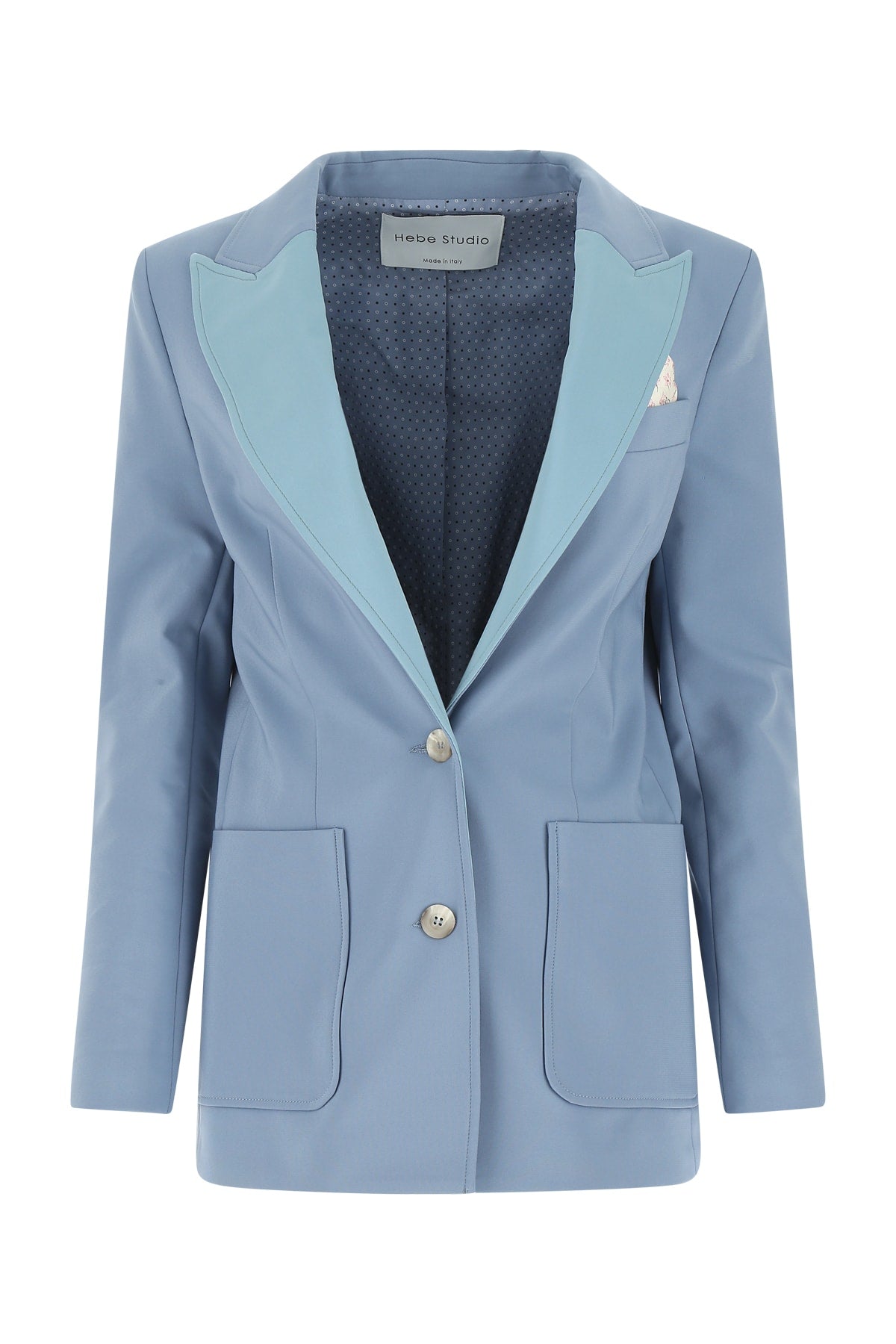 Hebe Studio Pwdtal Blazer — Blue