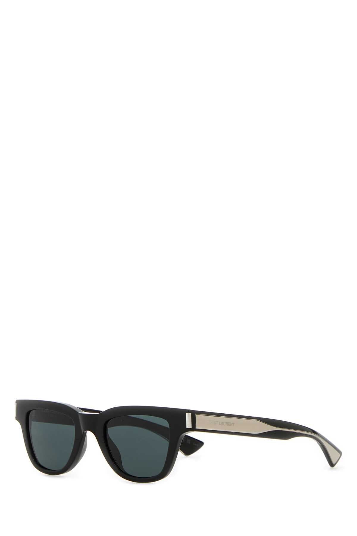 Saint Laurent 822251Y9967 Acetate Cat-Eye Sunglasses — Black