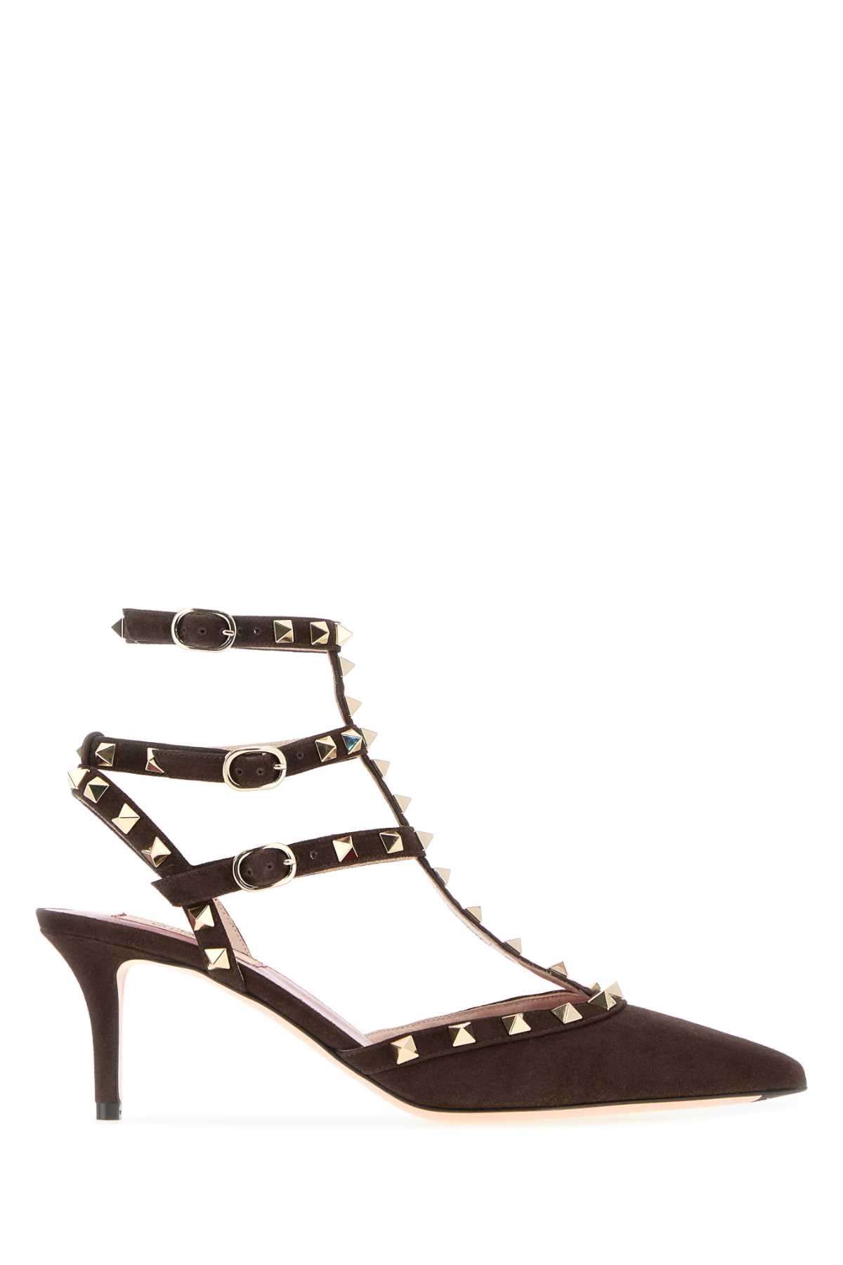 Valentino Garavani Strap Heels — Black