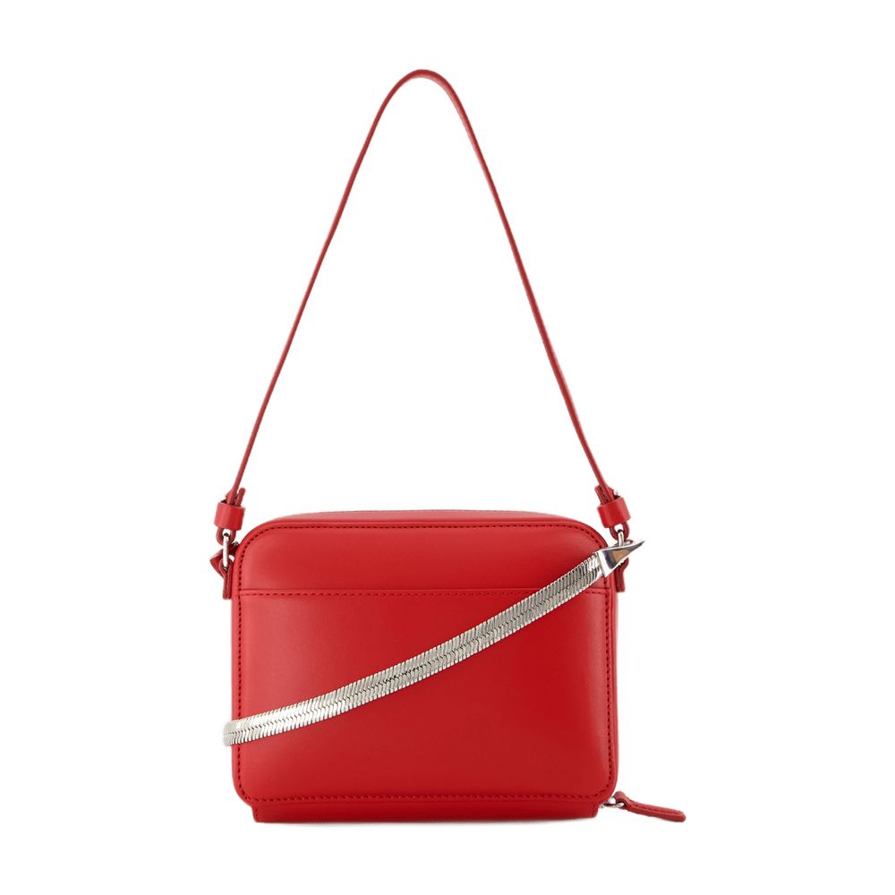 Courreges Shoulder Bag — Red