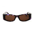 Palm Angels PERI007ANGEL3464 Tortoiseshell Acetate Sunglasses — Black