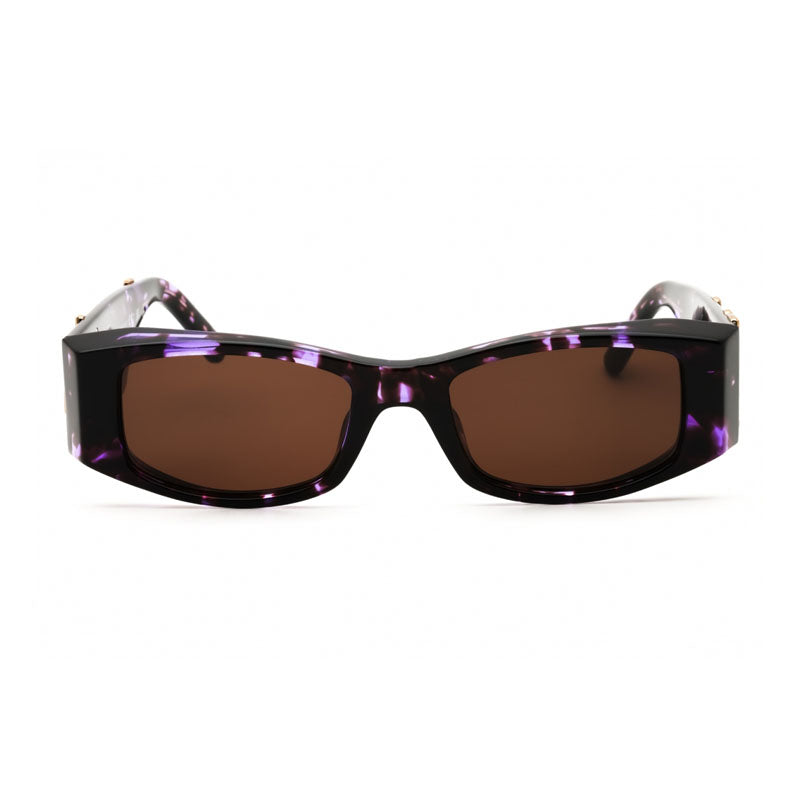 Palm Angels PERI007ANGEL3464 Tortoiseshell Acetate Sunglasses — Black