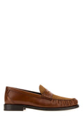 Brunello Cucinelli Suede and Leather Loafer — Brown