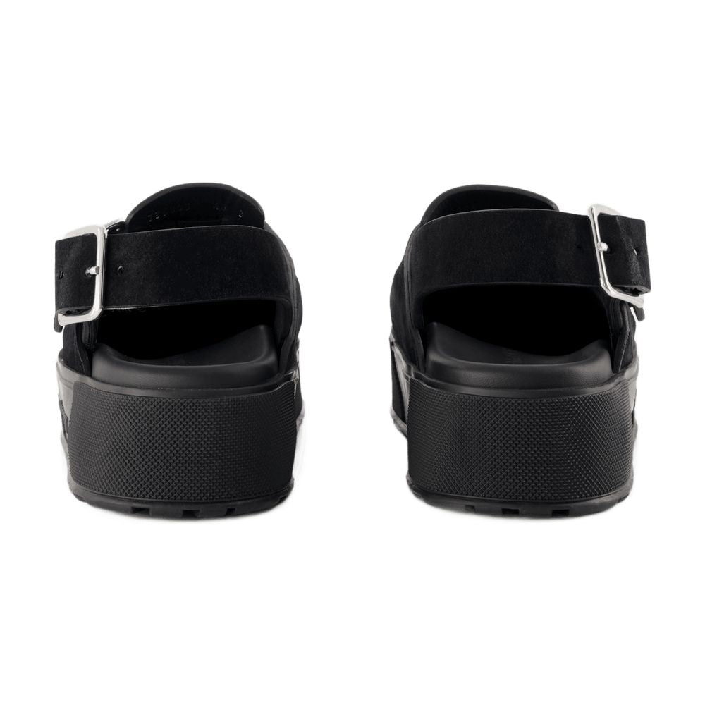 Alexander McQueen Mount Slick Sandal — Black