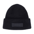 Jacquemus 246AC666-5217-990 Wool Ribbed Beanie — Black