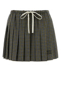 Miu Miu Gonne Skirt — Gray