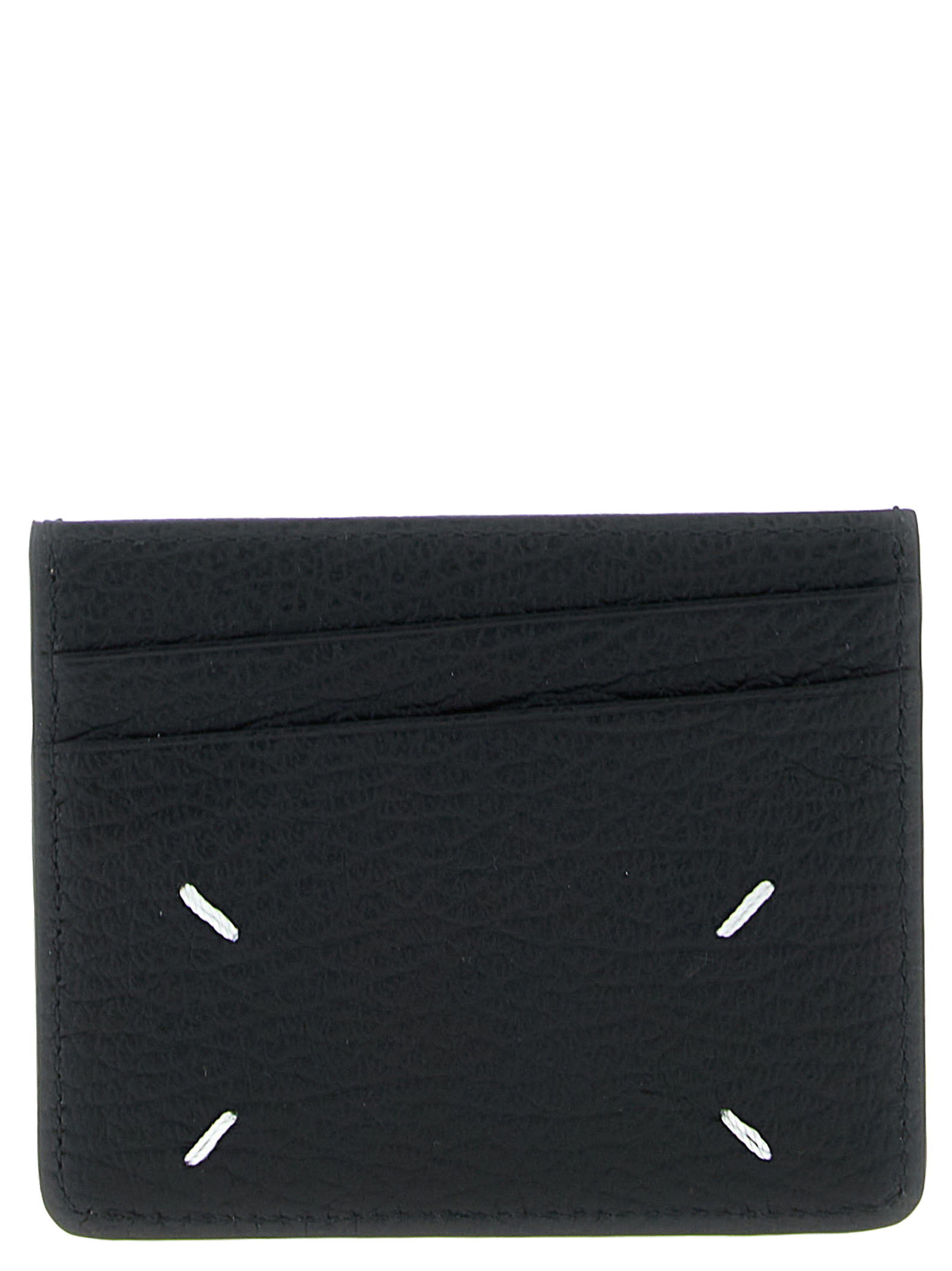 Maison Margiela Calfskin Card Case — Black