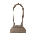 Self-Portrait Calfskin Mini Shoulder Bag — Gray